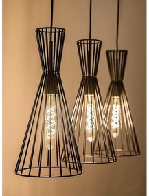 Rabalux 72006 - Lampadario a cavo LEANDROS 3xE27/60W/230V