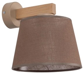 Brilagi - Lampada da parete LATTE SABIA 1xE27/15W/230V pino/marrone