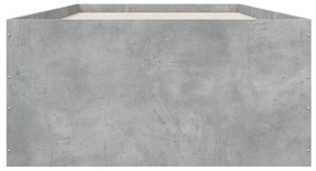 Giroletto grigio cemento 90x200 cm in legno multistrato