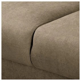 Divano angolare marrone chiaro (angolo sinistro) Beata - Ropez