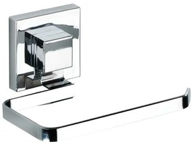 Set di accessori da bagno autoportanti color argento in plastica lucido Quadro - Wenko