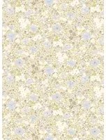 Quenin Carta da parati Fleurettes - Naturel