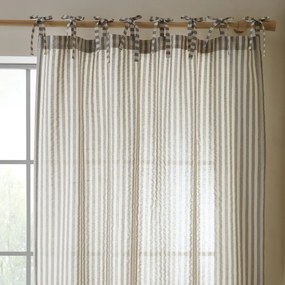 Tenda grigia 140x229 cm Zanzibar Woven Stripe – Pineapple Elephant