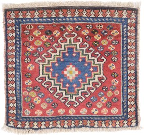 Yalameh Tappeto persiano 40 x 40 (Iran) Annodato A Mano