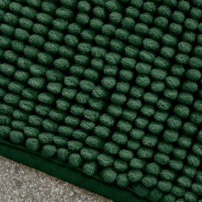 Tappetino per il bagno verde scuro 50x80 cm Bobble – Catherine Lansfield