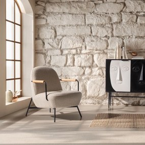 Poltrona beige Regi – MOME