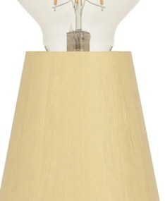 Eglo 44014 - Lampada da tavolo ASBY 1xE27/40W/230V beige
