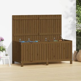 Contenitore Da Giardino Ambra 147x68x64 Cm Legno Massello Pino /