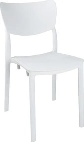 Sedia impilabile per interni ed esterni LIBRA Bianco 2 sedie