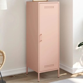 Credenza rosa 36x39x113 cm in acciaio