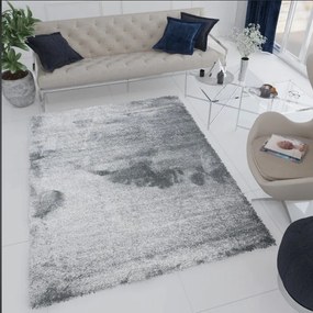 Morbido tappeto grigio Larghezza: 80 cm | Lunghezza: 150 cm
