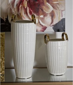 Vaso Ceramica Shopping Cm Ø 18X25