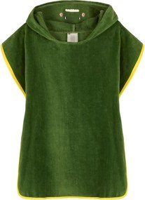 Poncho per bambini verde in cotone Joep – Good Morning