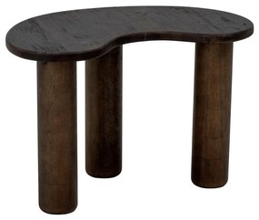Tavolino in legno di caucciù marrone scuro 36x53 cm Luppa - Bloomingville