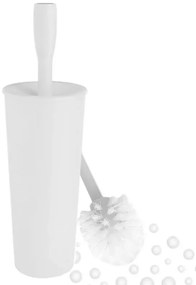 Porta scopino bagno bianco con tecnologia silver safe antibatterico