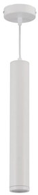 Lampadario a sospensione con filo PORTER 1xGU10/8W/230V bianco