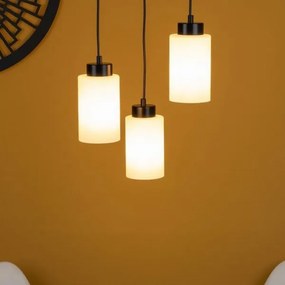 Spot-Light 1721304 - Lampadario a sospensione BOSCO 3xE27/60W/230V