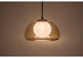 Rabalux 72273 - Lampadario a sospensione con filo ELOWEN 1xG9/5W/230V marrone/fumé