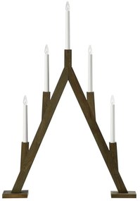 Decorazione luminosa natalizia marrone scuro Bjurfors - Markslöjd