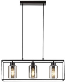Rabalux 72033 - Lampadario a cavo CHADWICK 3xE27/25W/230V