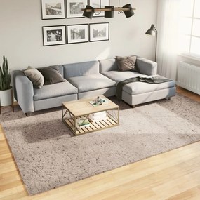 Tappeto Shaggy Pamplona A Pelo Lungo Moderno Beige 240x340 Cm /