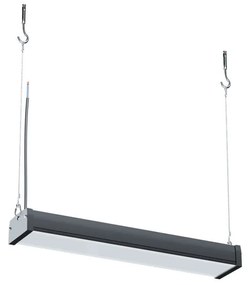 Campana Lineare LED 100W 51cm Sospesa 11.000 lm Colore Bianco Naturale 4.000K