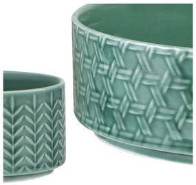 Set di 2 ciotole in porcellana turchese ø 30 cm Heath Jade - Ladelle