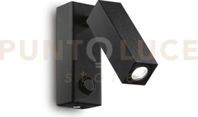 Page applique a parete con interruttore orientabile led 3000k 3w  2...
