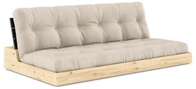Divano letto beige 196 cm Base - Karup Design