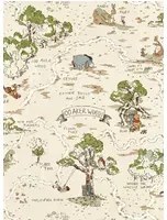 Sanderson Tapete Hundred Acre Wood - Cashew