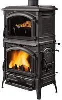 stufa a legna 'isotta forno evo' nero antracite 700115nlm