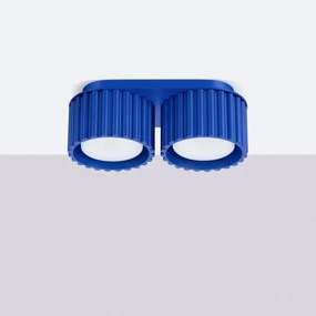 Sollux SL.1813 - Faretto AURA 2xGX53/10W/230V blu