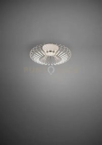 Filo lampada da soffitto diametro 50cm cipria opaco a led 3000k 27...