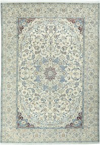 Nain Tappeto persiano 250x360 Beige (Iran) Annodato A Mano