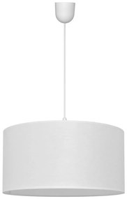 Lampadario su corda ALBA 1xE27/15W/230V d. 40 cm bianco