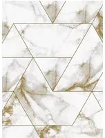 KEK Amsterdam Carta da parati Marble Mosaic - Gold