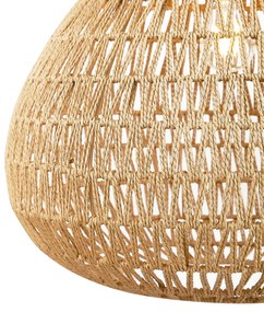 Lampada a sospensione scandinava marrone 45 cm - Lina Natural