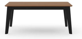 Tavolo da pranzo pieghevole con piano in legno di noce in colore naturale 100x180 cm Shadow - TemaHome