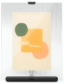 Cornice nera in vetro verticale con sostegno 16x20 cm Flute – Umbra