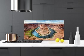 Pannello cucina paraschizzi Paesaggio del Grand Canyon 125x50 cm