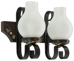 Brilagi - Applique QUEEN 2xE14/40W/230V faggio/wenge