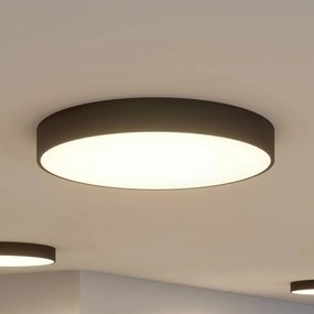 Arcchio Plafoniera LED Noabelle, Ø 80 cm, nero, metallo
