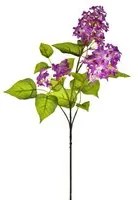 Set 6 Lill Artificiali Composto da 3 Fiori Altezza 76 cm Viola