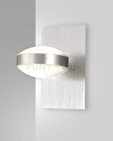 Mill applique nichel satinato d.200 in metallo a led 3000k - 16w - ...