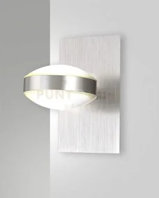 Mill applique nichel satinato d.200 in metallo a led 3000k - 16w - ...