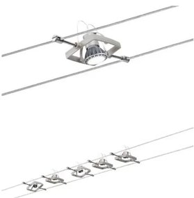 Paulmann 94134 - SET 5xGU5,3/10W Faretto MAC 230V bianco