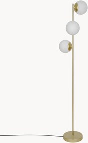 Lampada da terra con paralumi in vetro soffiato Lilly