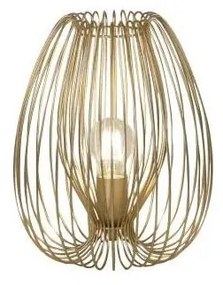 Fabas Luce 3677-34-225 - Lampada da tavolo CAMP 1xE27/40W/230V oro