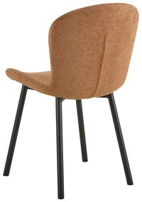 Sedia da pranzo color terracotta Esra – Actona