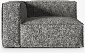 Modulo angolare Nuria in bouclé – L125 cm